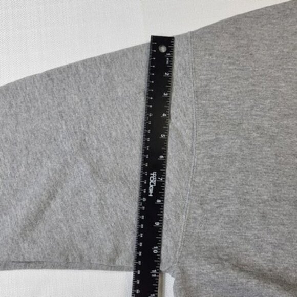 M&C Sport Sweatshirt Men's XL American Grandpa One Hundred % Gray Crew Patriotic - Picture 10 of 11